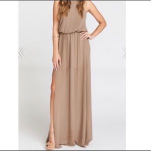 Dune Chiffon Heather Show Me Your Mumu Dress